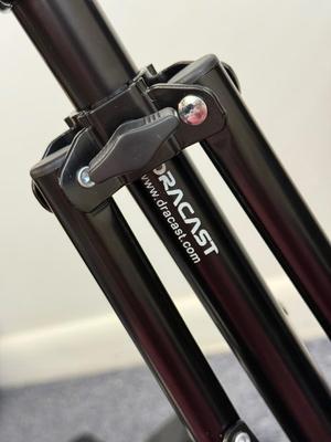 LOT 94: Three Dracast S Series Plus Studio Lights w/ Stands Model DRSPPL500B