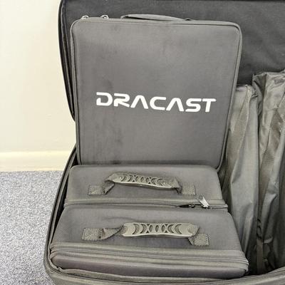 LOT 94: Three Dracast S Series Plus Studio Lights w/ Stands Model DRSPPL500B