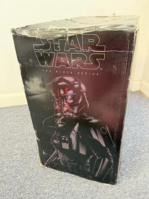 LOT 95: New Disney Hasbro Star Wars: The Black Series First Order Special Forces Tie Fighter