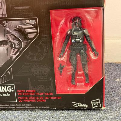 LOT 95: New Disney Hasbro Star Wars: The Black Series First Order Special Forces Tie Fighter