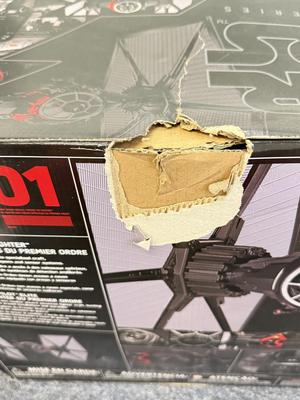 LOT 95: New Disney Hasbro Star Wars: The Black Series First Order Special Forces Tie Fighter