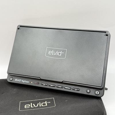 LOT 96: Elvid RigVision Monitor Model CM-7L w/ Rolling Paul C. Buff LS3050 Light Stand