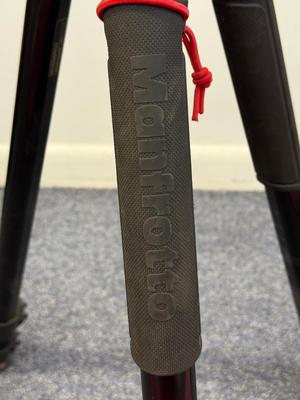 LOT 100: Manfrotto Compact Action Tripod & Tripod w/ Attachments w/ Accessories: Vanguard GH-100 Fluid Head