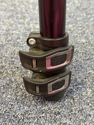 LOT 100: Manfrotto Compact Action Tripod & Tripod w/ Attachments w/ Accessories: Vanguard GH-100 Fluid Head