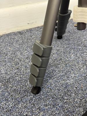 LOT 100: Manfrotto Compact Action Tripod & Tripod w/ Attachments w/ Accessories: Vanguard GH-100 Fluid Head