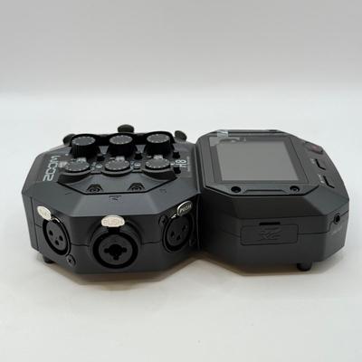 LOT 99: Zoom H8 Handy Recorder w/ Zoom XYH-6/BLK XY Stereo Mic, Zoom SSH-6 Stereo Shotgun Mic & More