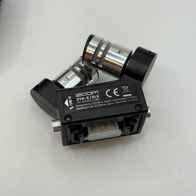 LOT 99: Zoom H8 Handy Recorder w/ Zoom XYH-6/BLK XY Stereo Mic, Zoom SSH-6 Stereo Shotgun Mic & More