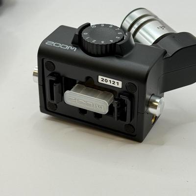 LOT 99: Zoom H8 Handy Recorder w/ Zoom XYH-6/BLK XY Stereo Mic, Zoom SSH-6 Stereo Shotgun Mic & More