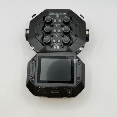 LOT 99: Zoom H8 Handy Recorder w/ Zoom XYH-6/BLK XY Stereo Mic, Zoom SSH-6 Stereo Shotgun Mic & More