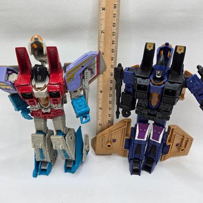 LOT 121: Large Variety of Transformers Toys