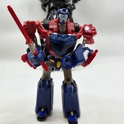 LOT 124: Large Variety of Transformers and Other Toys