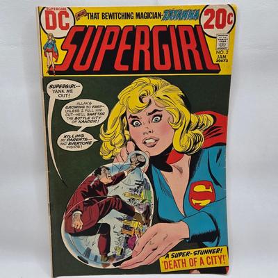 LOT 127: DC SuperGirl Comic Books