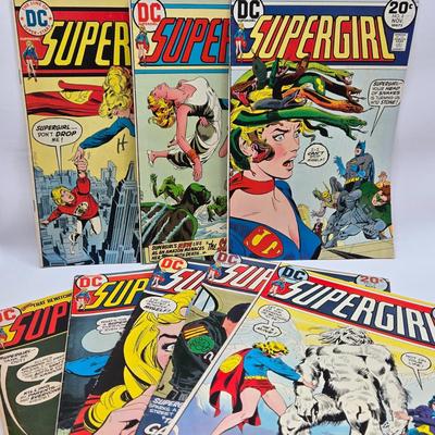 LOT 127: DC SuperGirl Comic Books