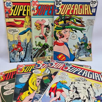 LOT 127: DC SuperGirl Comic Books