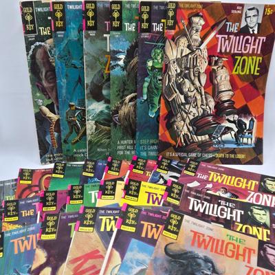 LOT 130: The Twilight Zone Comic Books