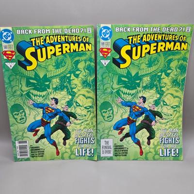 LOT 131: DC SuperMan Comic Books