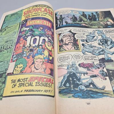 LOT 132: DC Unknown Soldier, Sgt Rock,and Black Hawk Comic Books