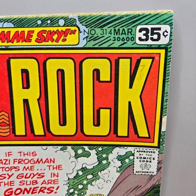 LOT 132: DC Unknown Soldier, Sgt Rock,and Black Hawk Comic Books