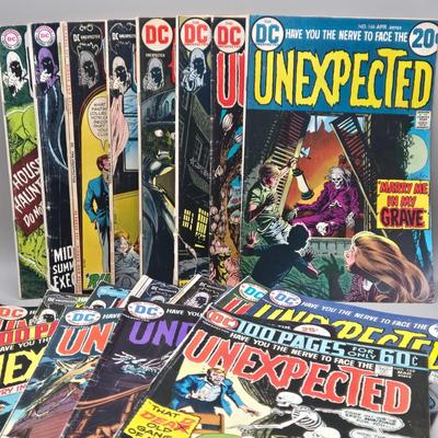 LOT 133: Unexpected Comic Books