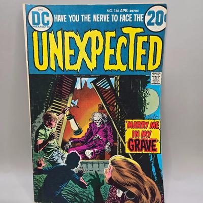 LOT 133: Unexpected Comic Books