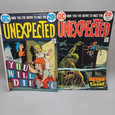 LOT 133: Unexpected Comic Books