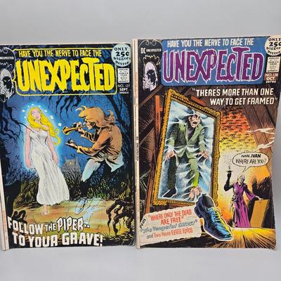 LOT 133: Unexpected Comic Books