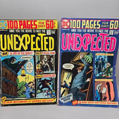 LOT 133: Unexpected Comic Books