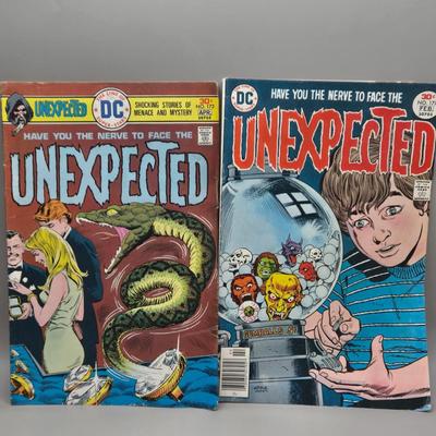 LOT 134: Unexpected Comic Books