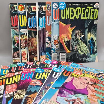 LOT 134: Unexpected Comic Books