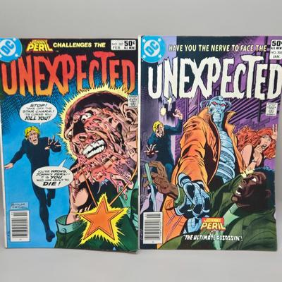 LOT 134: Unexpected Comic Books