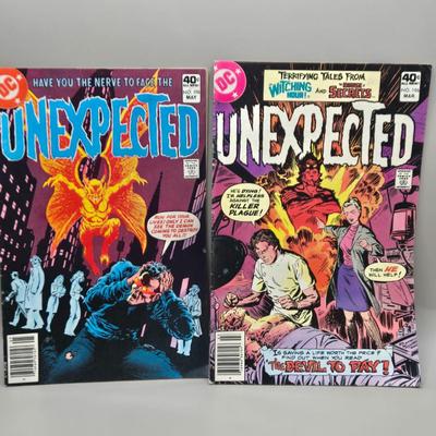 LOT 134: Unexpected Comic Books