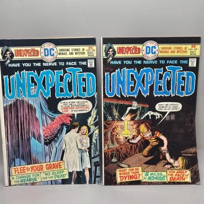 LOT 134: Unexpected Comic Books