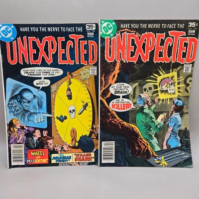 LOT 134: Unexpected Comic Books