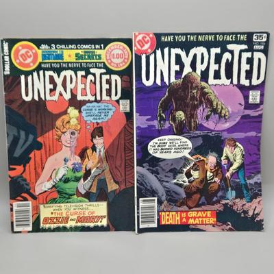 LOT 134: Unexpected Comic Books