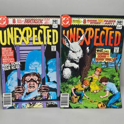 LOT 134: Unexpected Comic Books