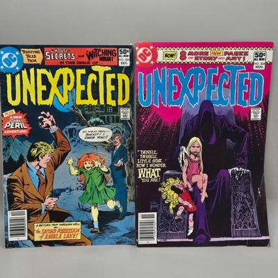 LOT 134: Unexpected Comic Books