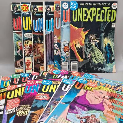 LOT 134: Unexpected Comic Books