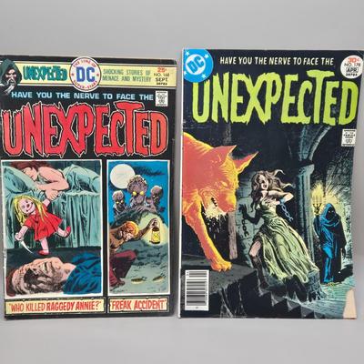 LOT 134: Unexpected Comic Books