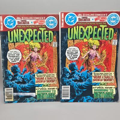 LOT 134: Unexpected Comic Books