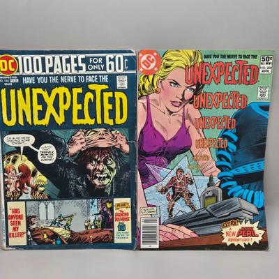 LOT 134: Unexpected Comic Books
