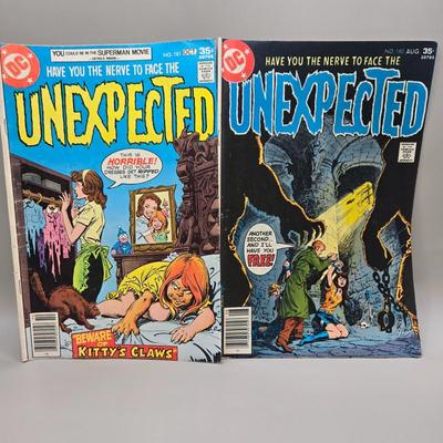 LOT 134: Unexpected Comic Books