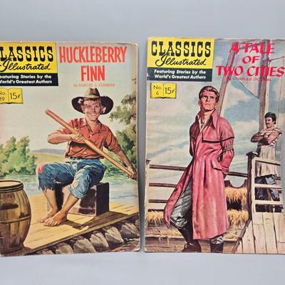 LOT 135: Classics Illustrated Comic Books