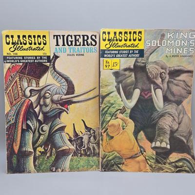 LOT 135: Classics Illustrated Comic Books