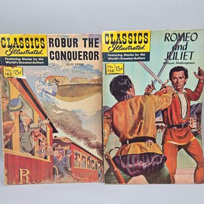 LOT 135: Classics Illustrated Comic Books