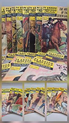 LOT 135: Classics Illustrated Comic Books