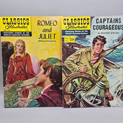 LOT 135: Classics Illustrated Comic Books