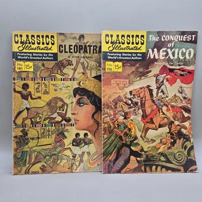 LOT 135: Classics Illustrated Comic Books