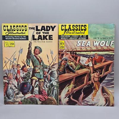 LOT 135: Classics Illustrated Comic Books