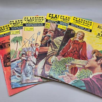 LOT 135: Classics Illustrated Comic Books