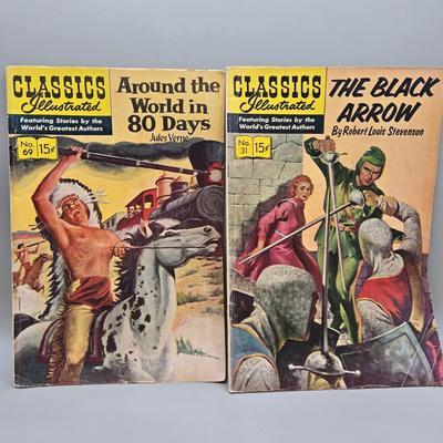 LOT 135: Classics Illustrated Comic Books